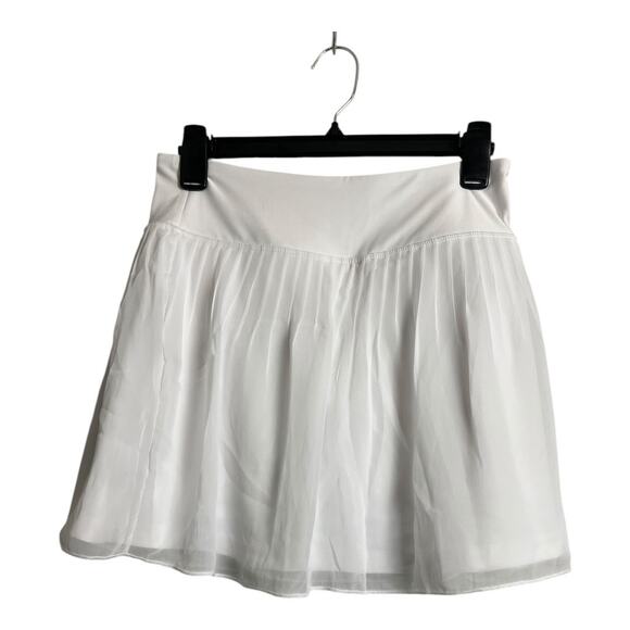 Mondetta Athletic Skirt Tennis Core White Golf Athleisure S Small New NWT - Picture 1 of 7